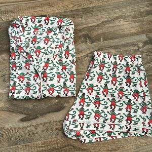 monkey mas roller rabbit christmas pajamas